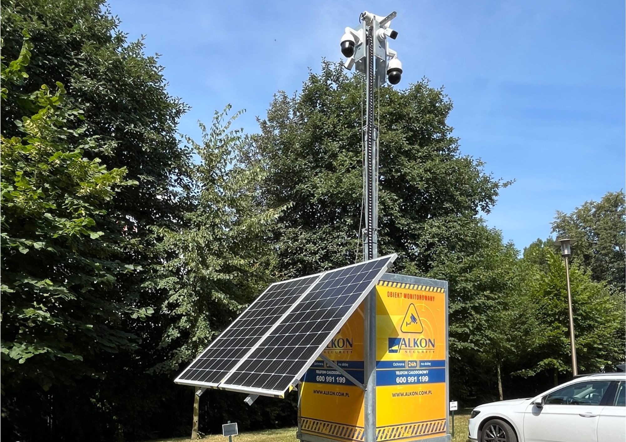 Mobilna wieża monitorująca I-TOWER